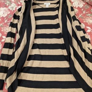 Striped cardigan